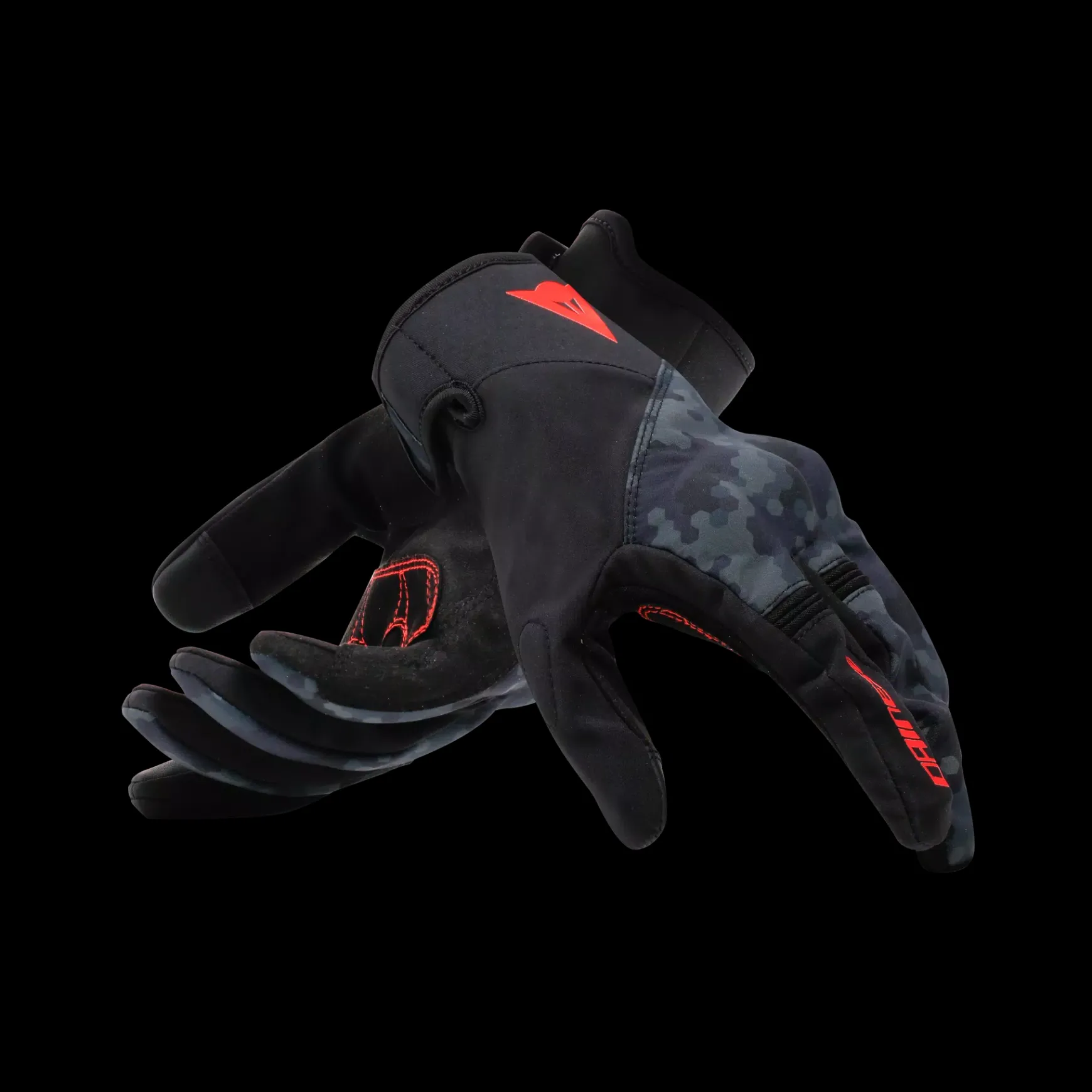 Dainese INTREPYD - MOTORRADHANDSCHUHE AUS STOFF BLACK/GREY-CAMO New