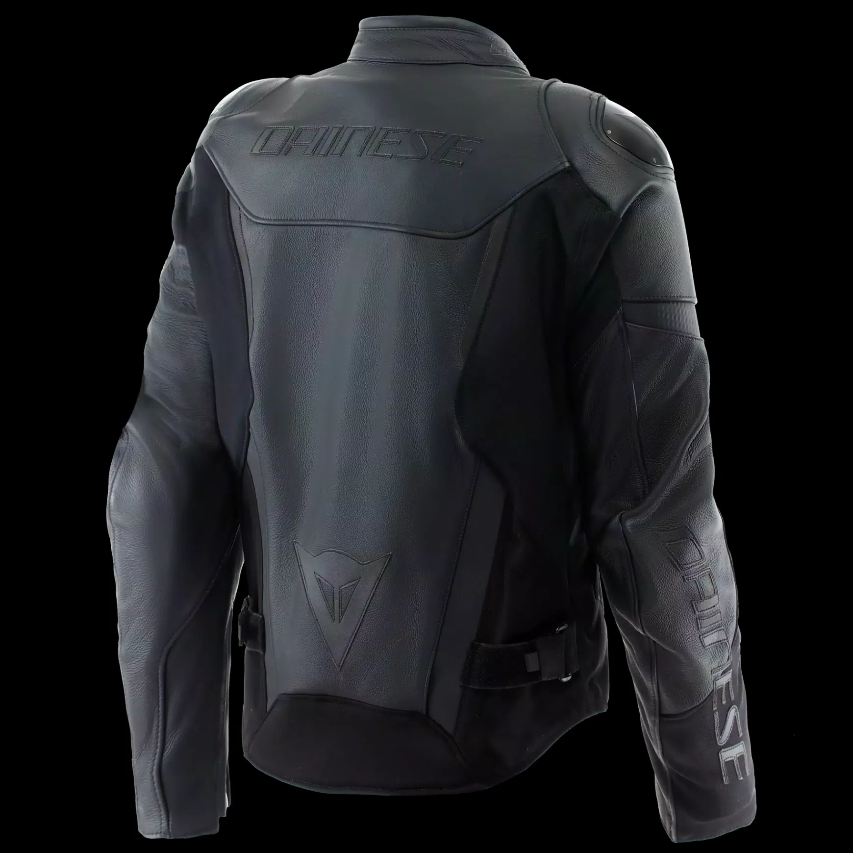 Dainese IPERATTIVA - HERREN-MOTORKRADJACKE AUS LEDER UND STOFF BLACK/BLACK