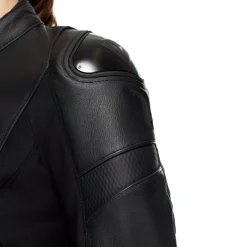 Dainese IPERATTIVA - MOTORRADJACKE AUS LEDER UND STOFF FÜR DAMEN BLACK/BLACK Online