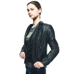 Dainese ITINERE LEATHER JACKET WMN BLACK Clearance