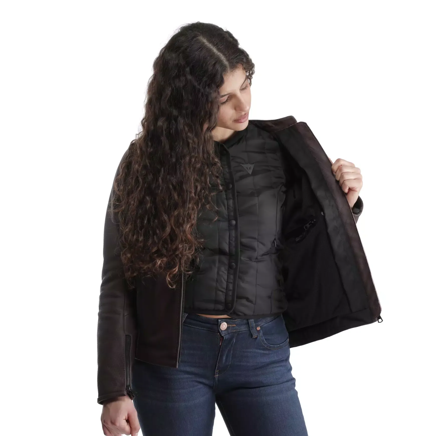 Dainese ITINERE LEATHER JACKET WMN BORDEAUX Best