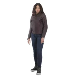 Dainese ITINERE LEATHER JACKET WMN BORDEAUX Best