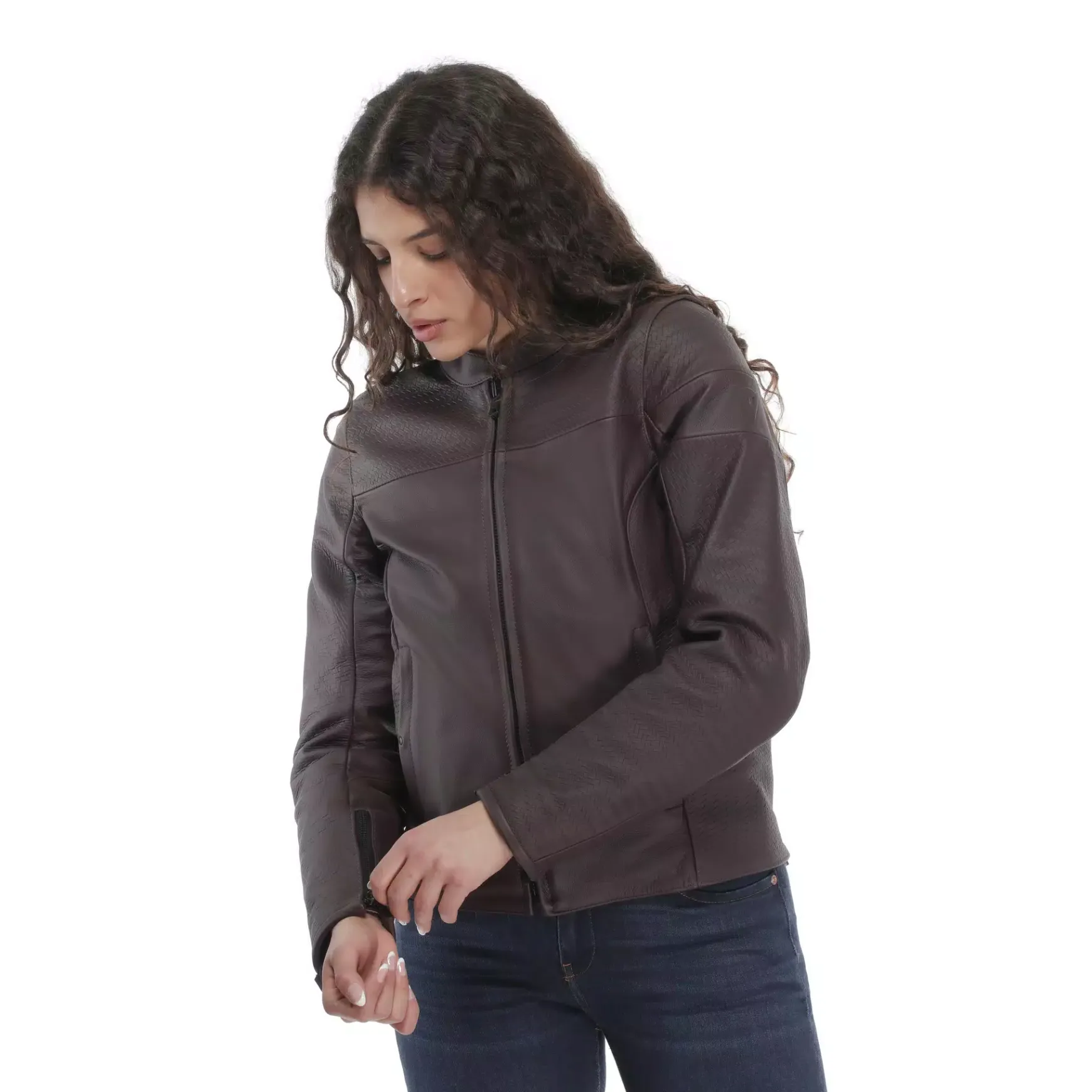 Dainese ITINERE LEATHER JACKET WMN BORDEAUX Best