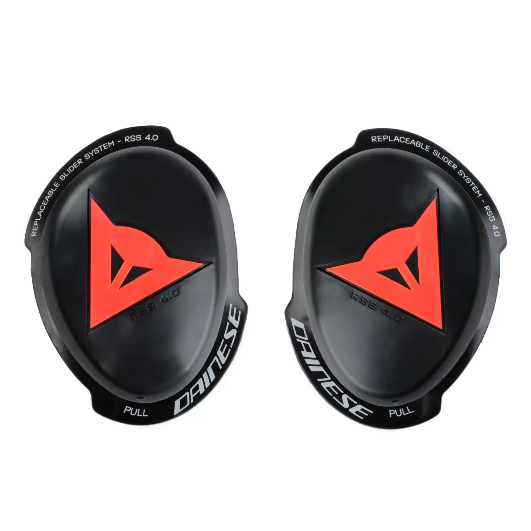 Dainese KNEE SLIDER RSS 4.0 - FULL KIT BLACK/RED-FLUO Sale