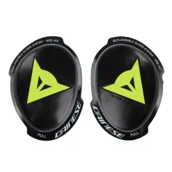 Dainese KNEE SLIDER RSS 4.0 - FULL KIT BLACK/YELLOW-FLUO New