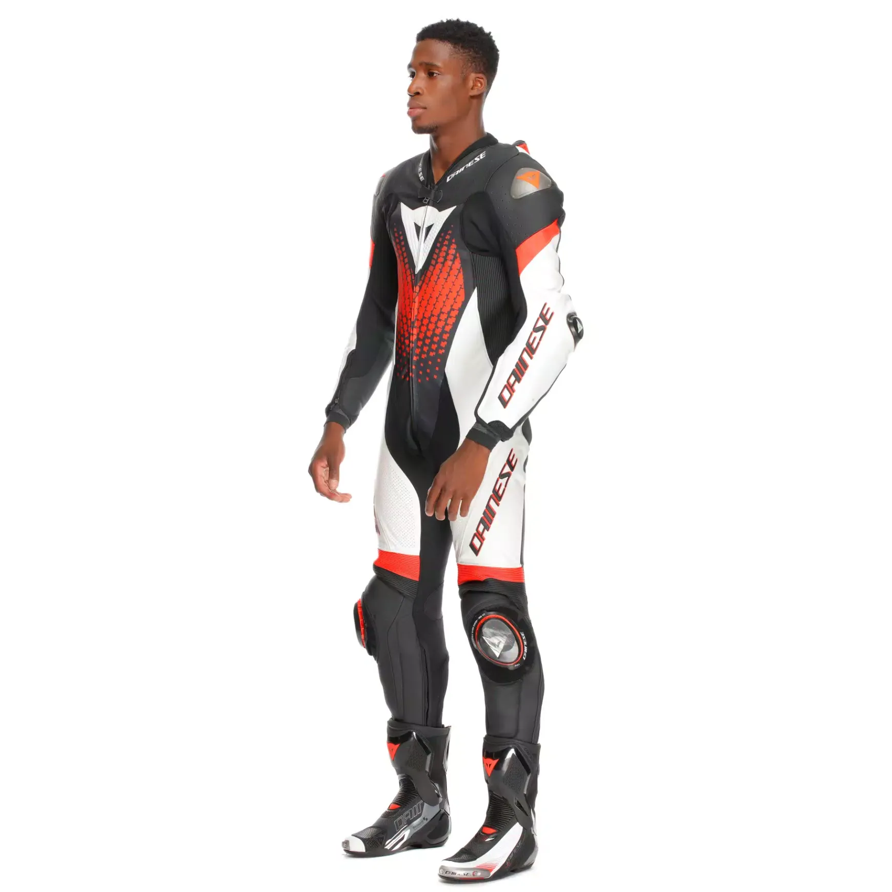 Dainese LAGUNA SECA 6 - EINTEILIGER PERFORIERTER LEDERANZUG HERREN Discount