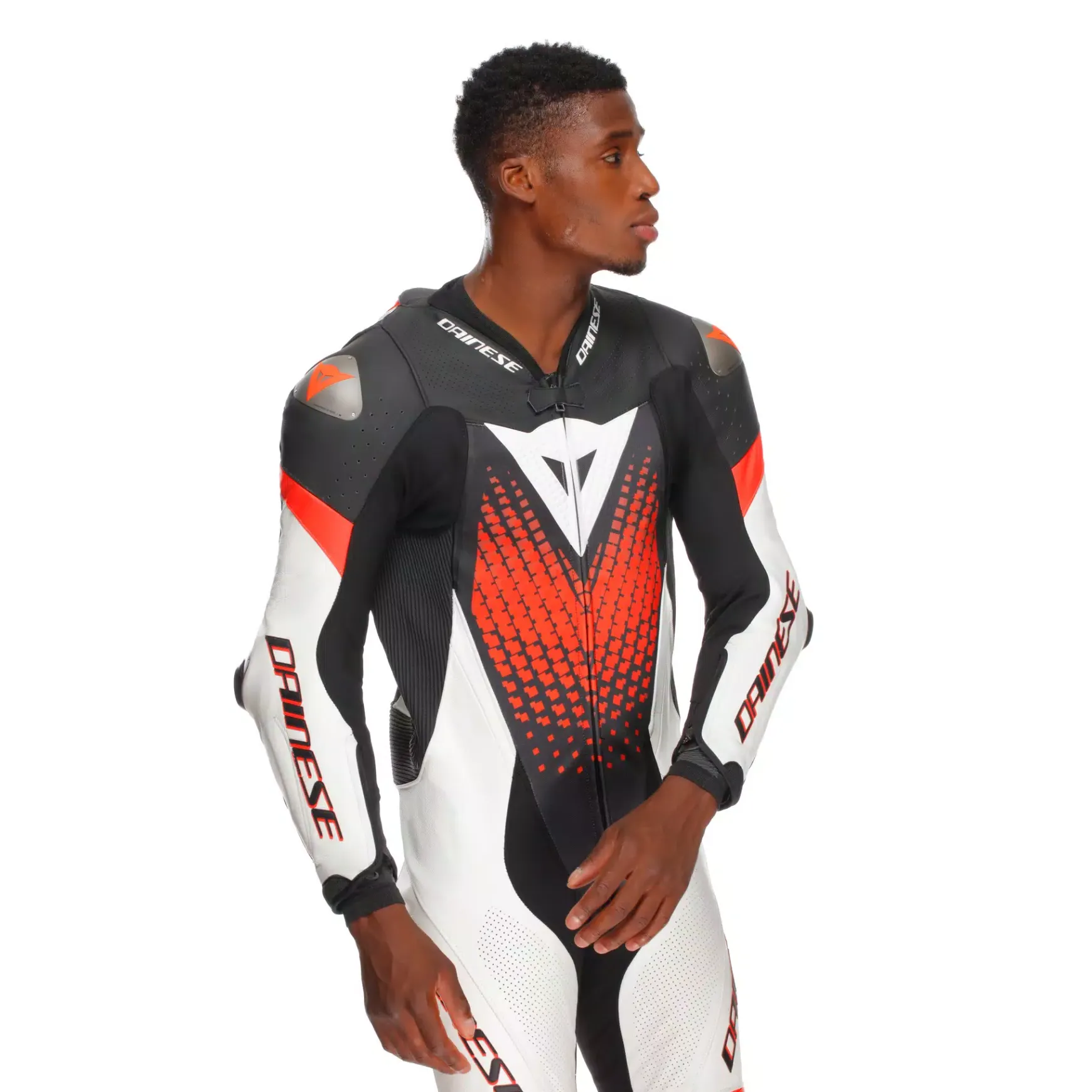 Dainese LAGUNA SECA 6 - EINTEILIGER PERFORIERTER LEDERANZUG HERREN Discount