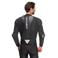Dainese LAGUNA SECA 6 - EINTEILIGER PERFORIERTER LEDERANZUG HERREN BLACK/WHITE/ANTHRACITE New