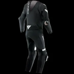 Dainese LAGUNA SECA 6 - EINTEILIGER PERFORIERTER LEDERANZUG HERREN BLACK/WHITE/ANTHRACITE Hot