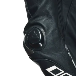 Dainese LAGUNA SECA 5 2PCS LEATHER SUIT BLACK/BLACK/WHITE Sale
