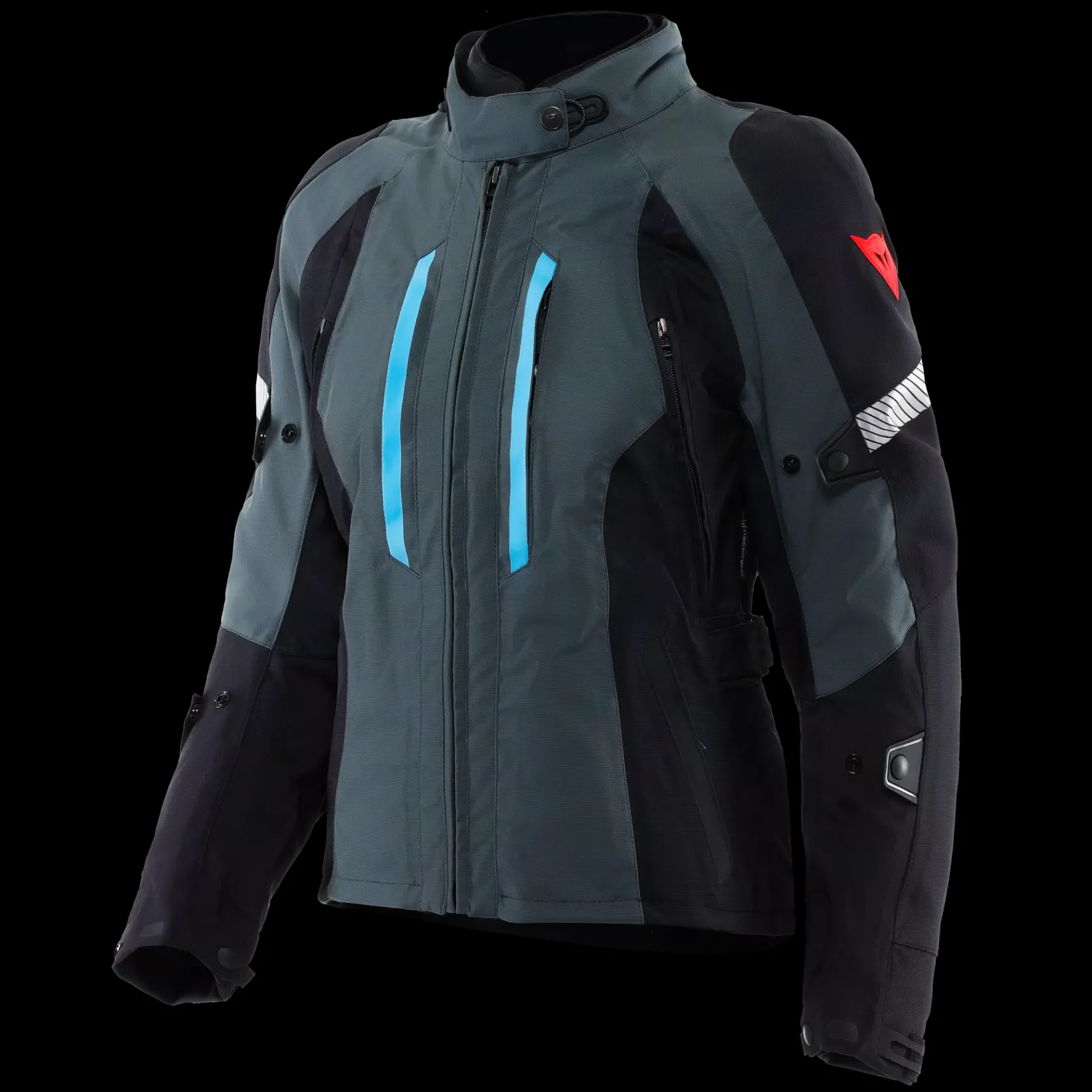 Dainese MANGEN ABSØLUTESHELL™ PRO - TOURING-MOTORRADJACKE DAMEN EBONY/BLACK