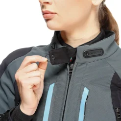 Dainese MANGEN ABSØLUTESHELL™ PRO - TOURING-MOTORRADJACKE DAMEN EBONY/BLACK