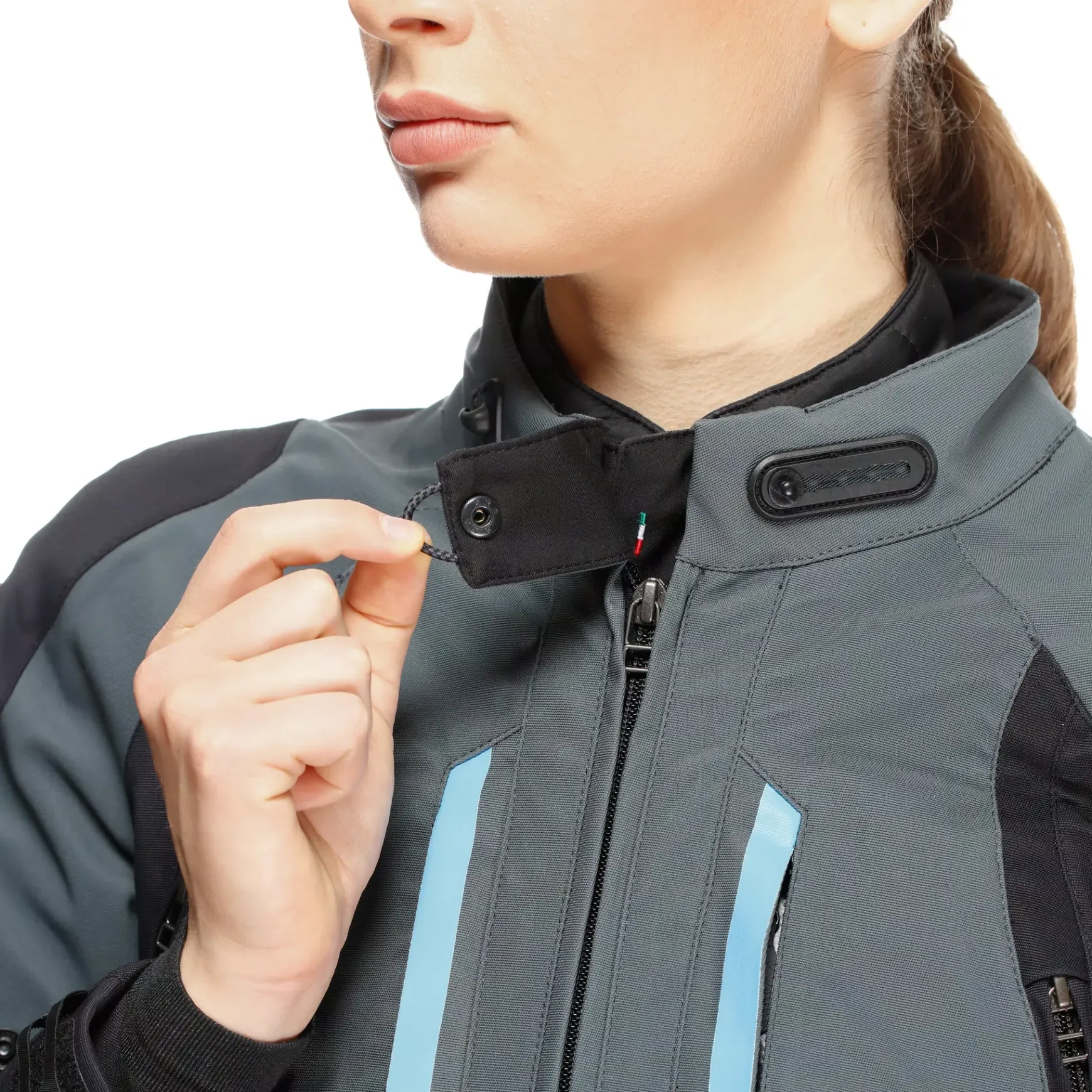Dainese MANGEN ABSØLUTESHELL™ PRO - TOURING-MOTORRADJACKE DAMEN EBONY/BLACK