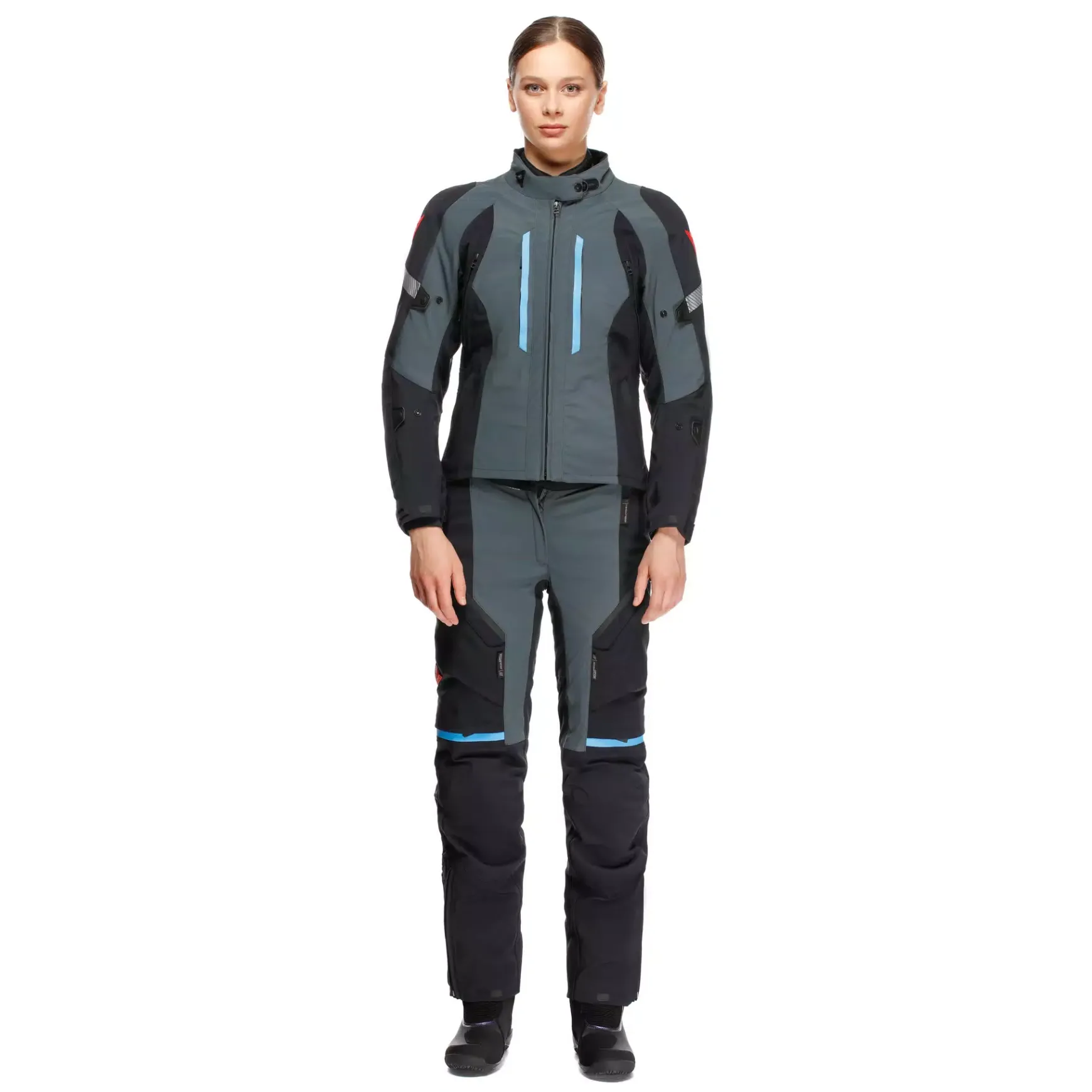 Dainese MANGEN ABSØLUTESHELL™ PRO - TOURING-MOTORRADJACKE DAMEN EBONY/BLACK