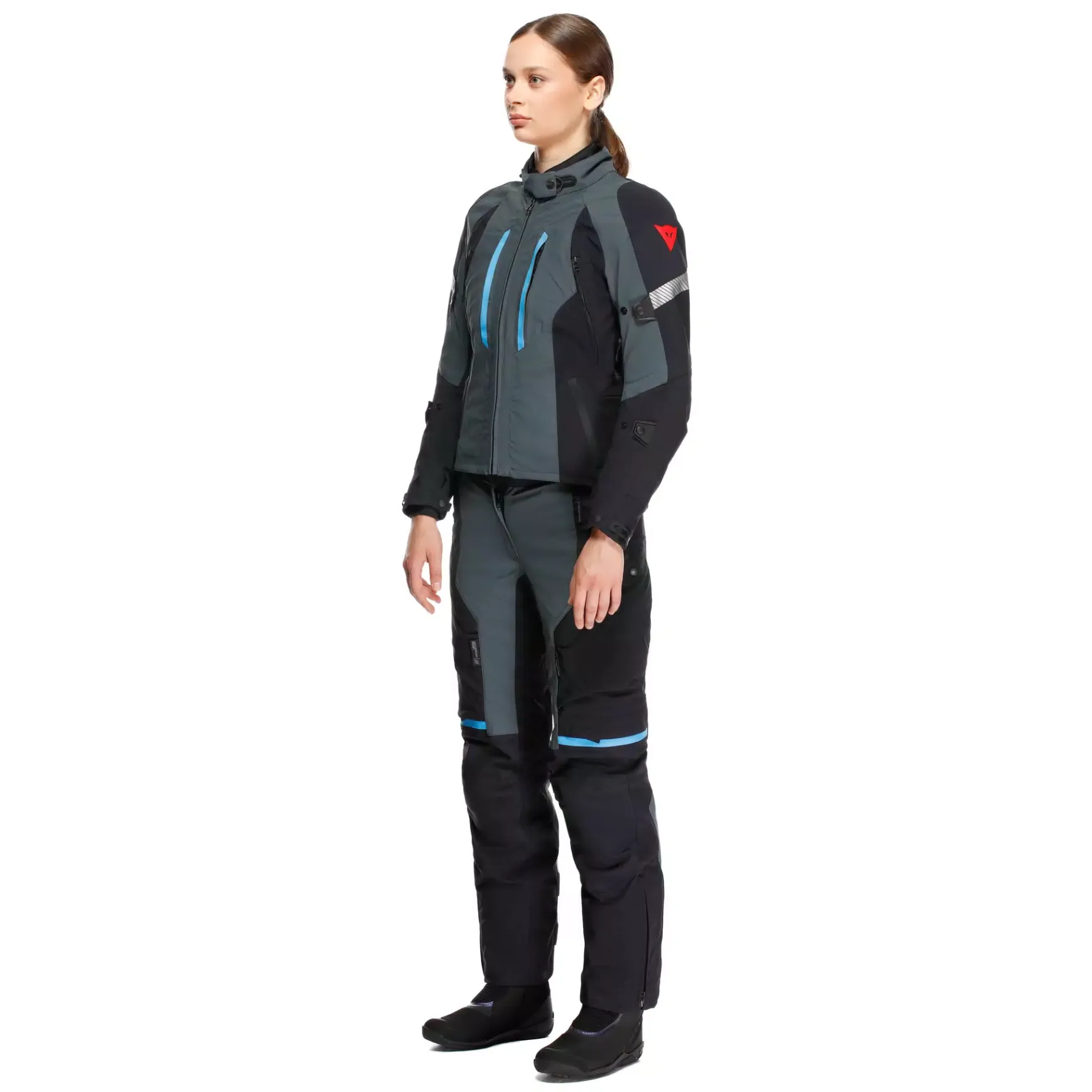 Dainese MANGEN ABSØLUTESHELL™ PRO - TOURING-MOTORRADJACKE DAMEN EBONY/BLACK