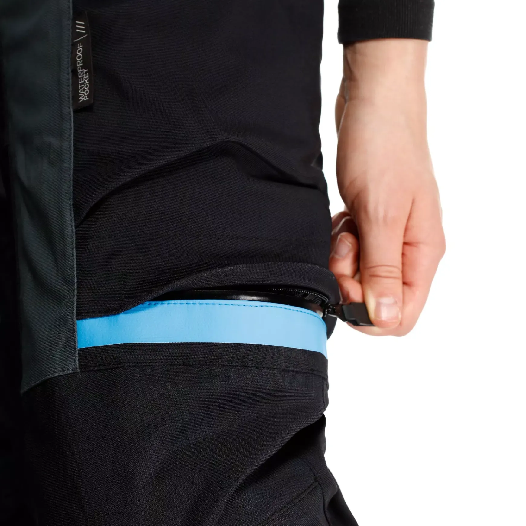 Dainese MANGEN ABSØLUTESHELL™ PRO - TOURING-MOTORENHOSEN DAMEN EBONY/BLACK Outlet