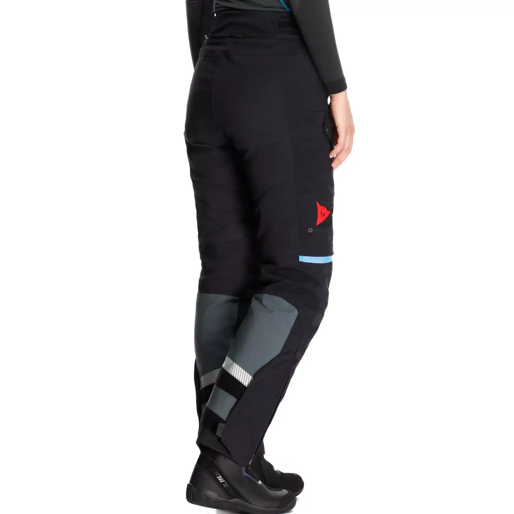 Dainese MANGEN ABSØLUTESHELL™ PRO - TOURING-MOTORENHOSEN DAMEN EBONY/BLACK Outlet