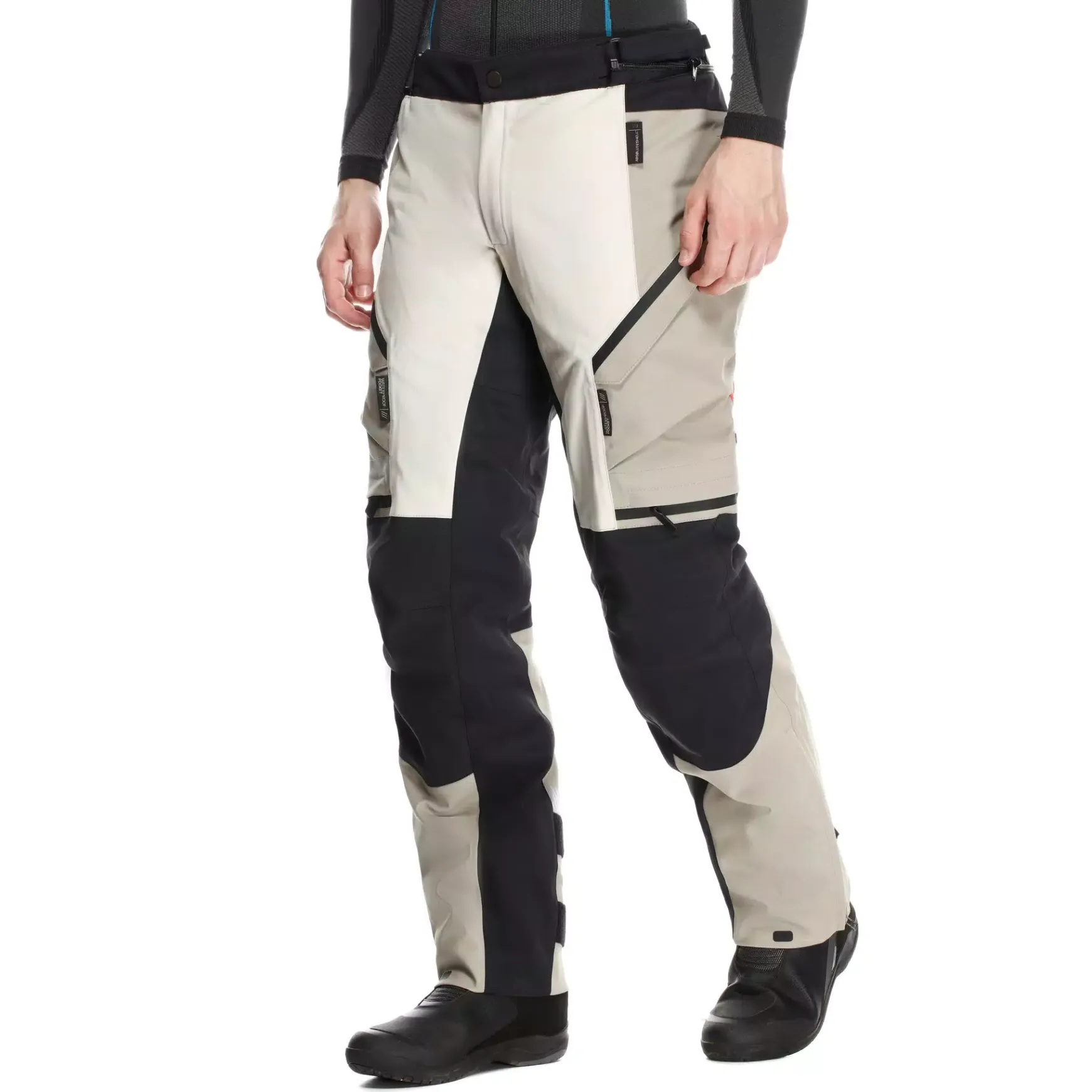 Dainese MANGEN ABSØLUTESHELL™ PRO - TOURING-MOTORENHOSEN HERREN BLACK/TIDAL FOAM Online
