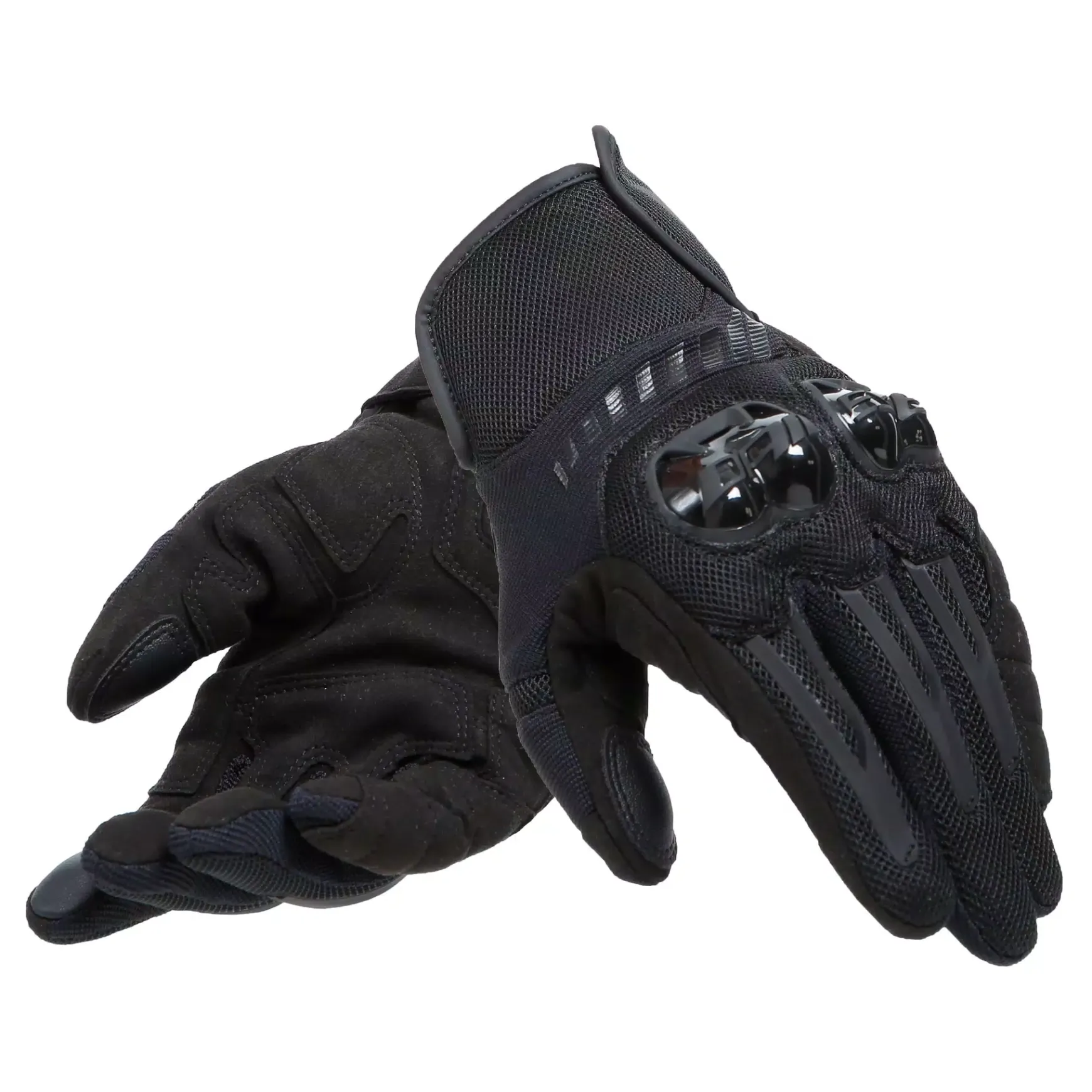 Dainese MIG 3 AIR TEX GLOVES BLACK/BLACK Discount