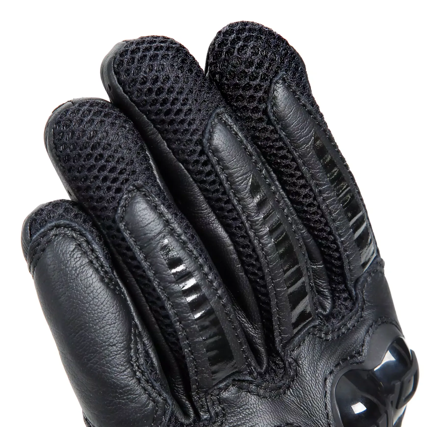 Dainese MIG 3 UNISEX LEATHER GLOVES BLACK/BLACK New