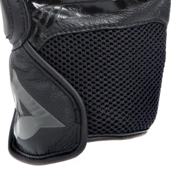 Dainese MIG 3 UNISEX LEATHER GLOVES BLACK/BLACK New