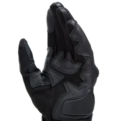 Dainese MIG 3 UNISEX LEATHER GLOVES BLACK/BLACK New