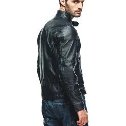 Dainese MIKE 3 LEATHER JACKET BLACK New