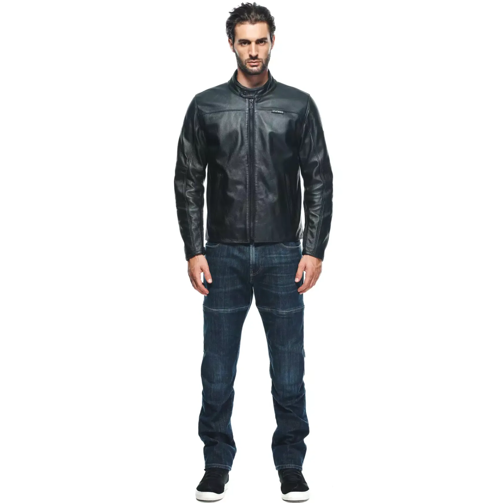 Dainese MIKE 3 LEATHER JACKET BLACK New