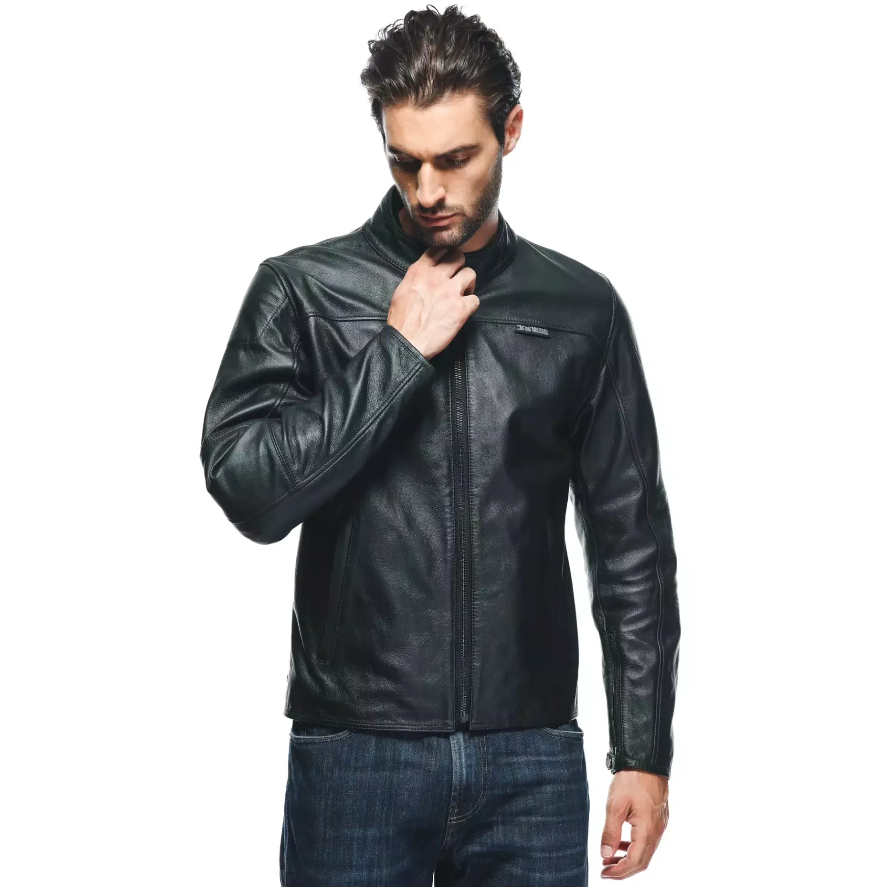Dainese MIKE 3 LEATHER JACKET BLACK New