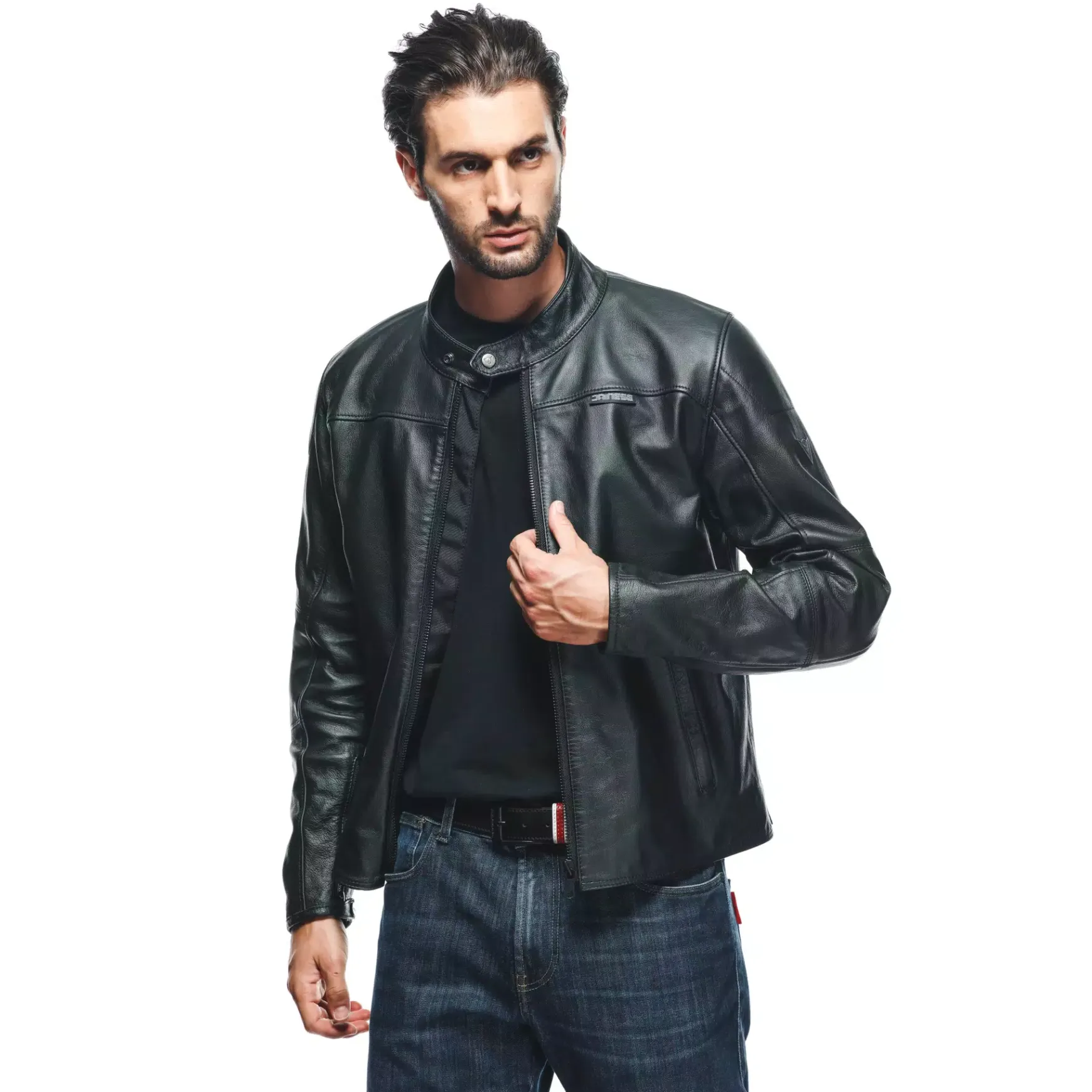 Dainese MIKE 3 LEATHER JACKET BLACK New
