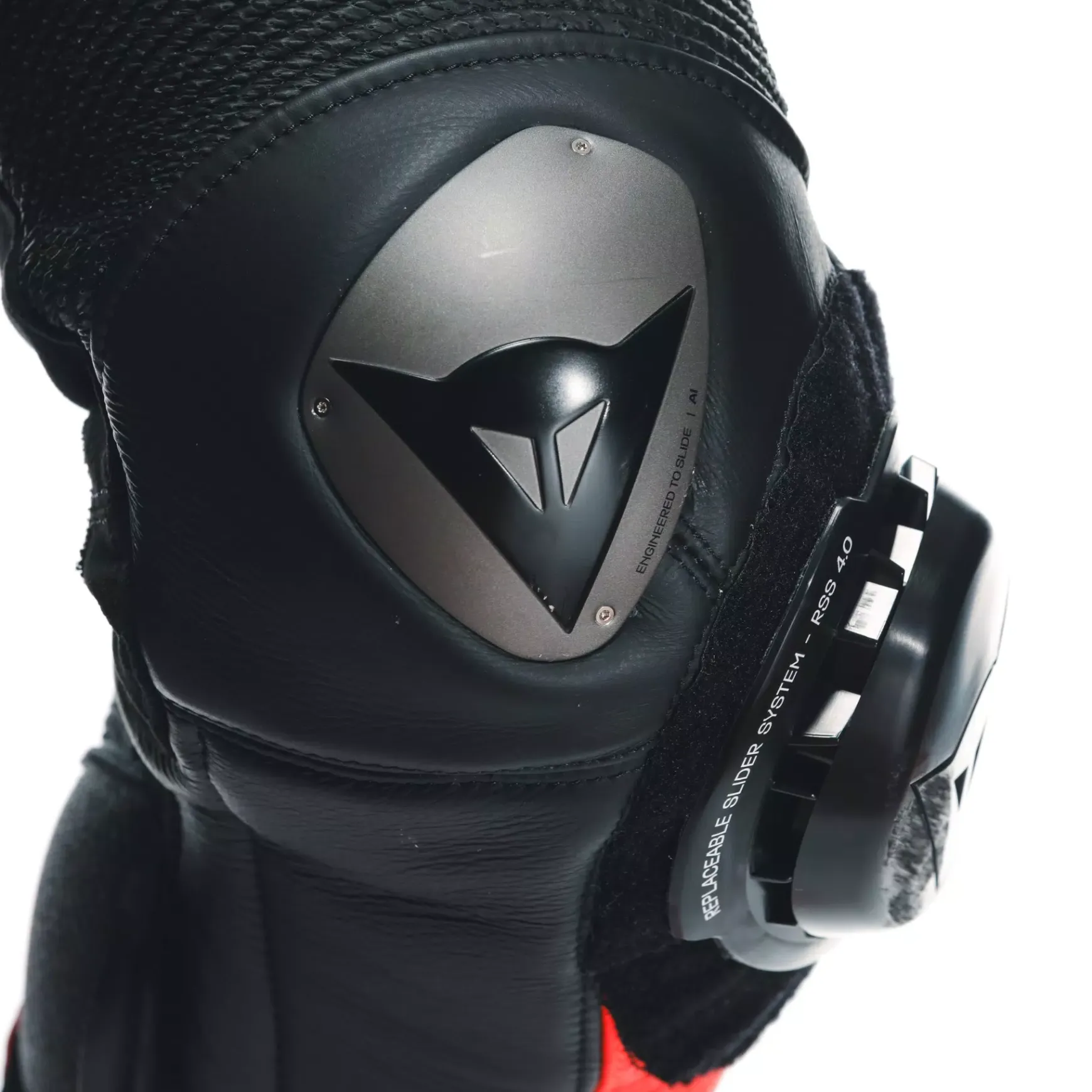 Dainese MISANO 3 PERF. D-AIR® 1PC LEATHER SUIT WMN BLACK/RED/FLUO-RED Outlet