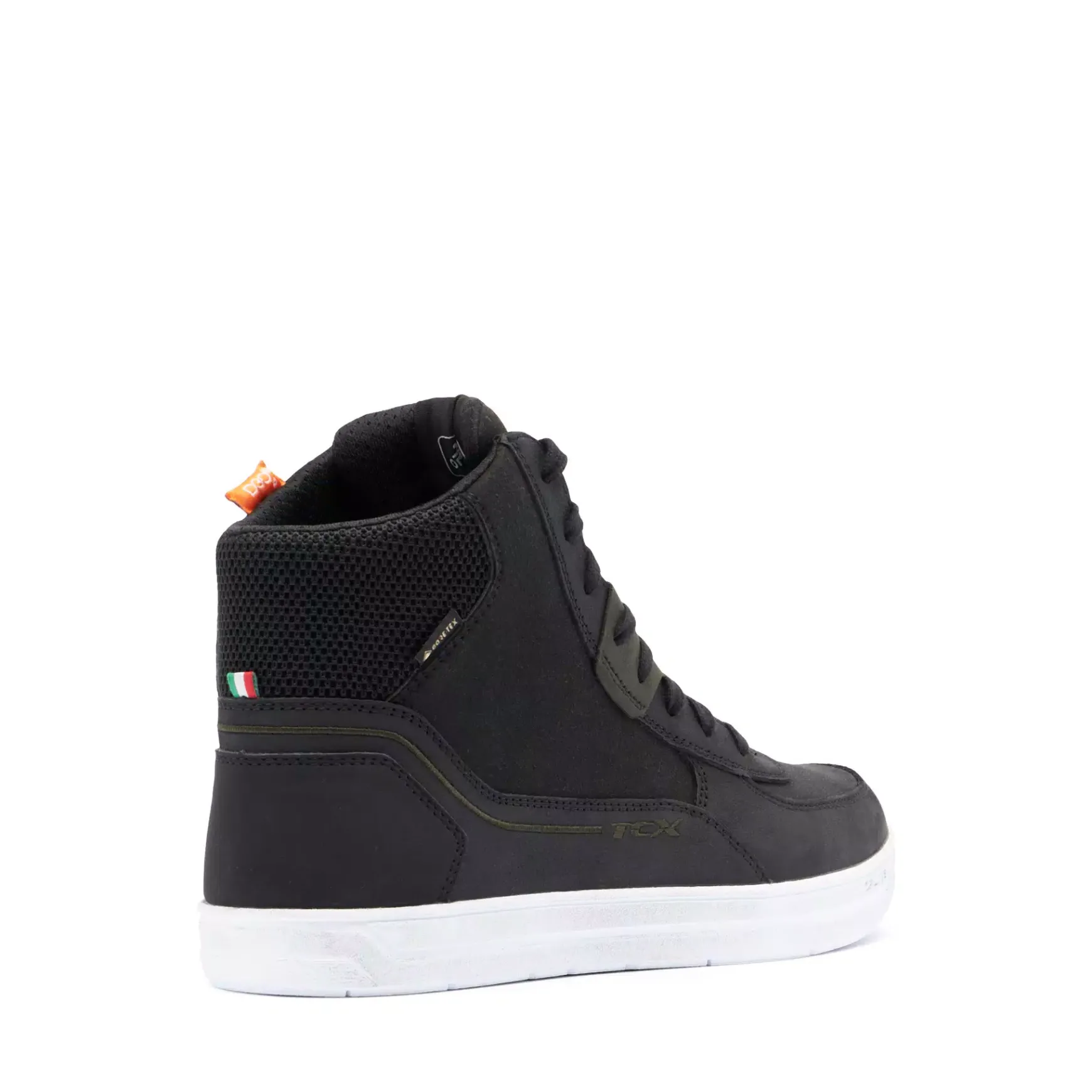 Dainese MOOD 2 GORE-TEX® WASSERFESTE MOTORRADSNEAKER HERREN - SCHWARZ/WEISS/GRÜN Hot