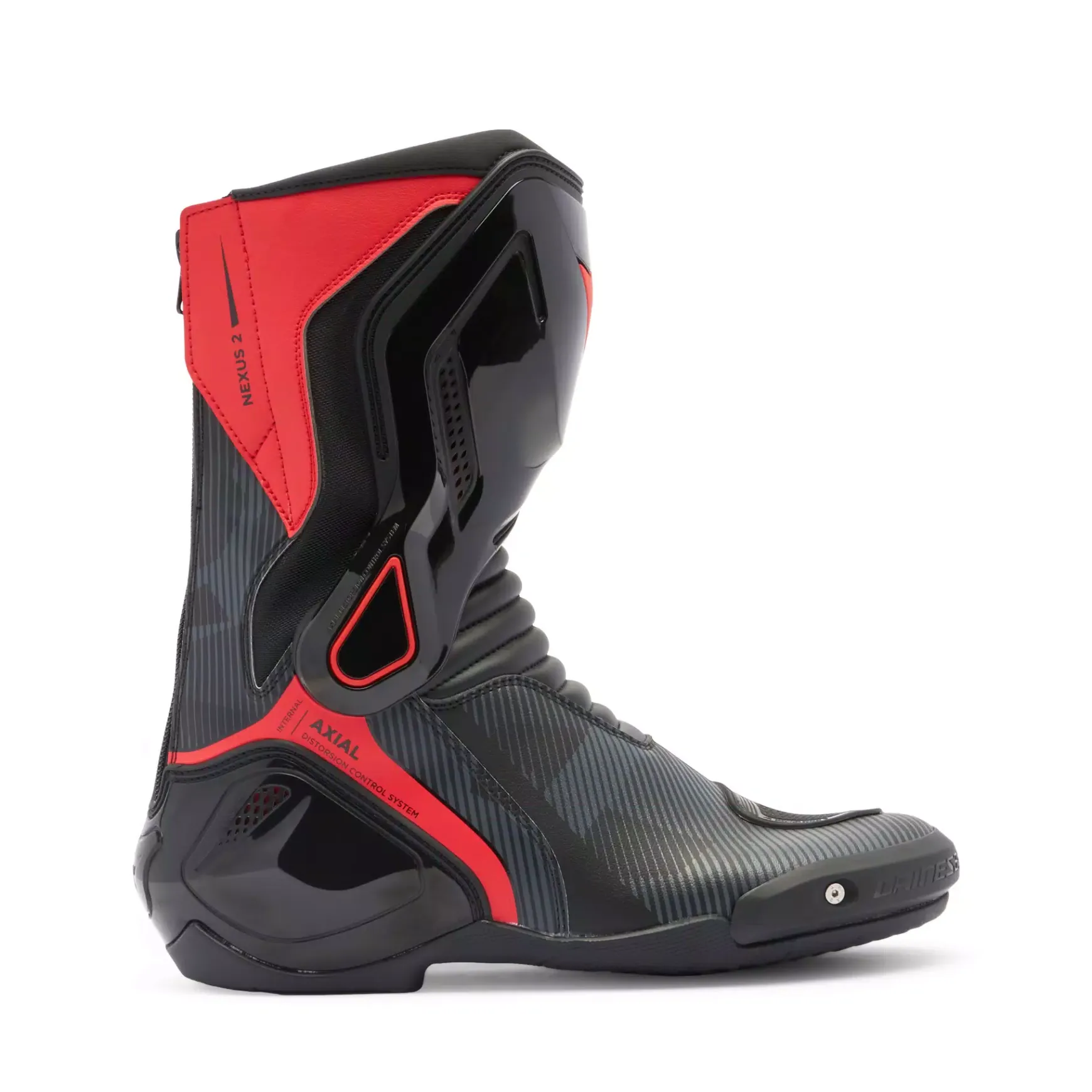 Dainese NEXUS 2 BOOTS BLACK/LAVA RED/IRON-GATE