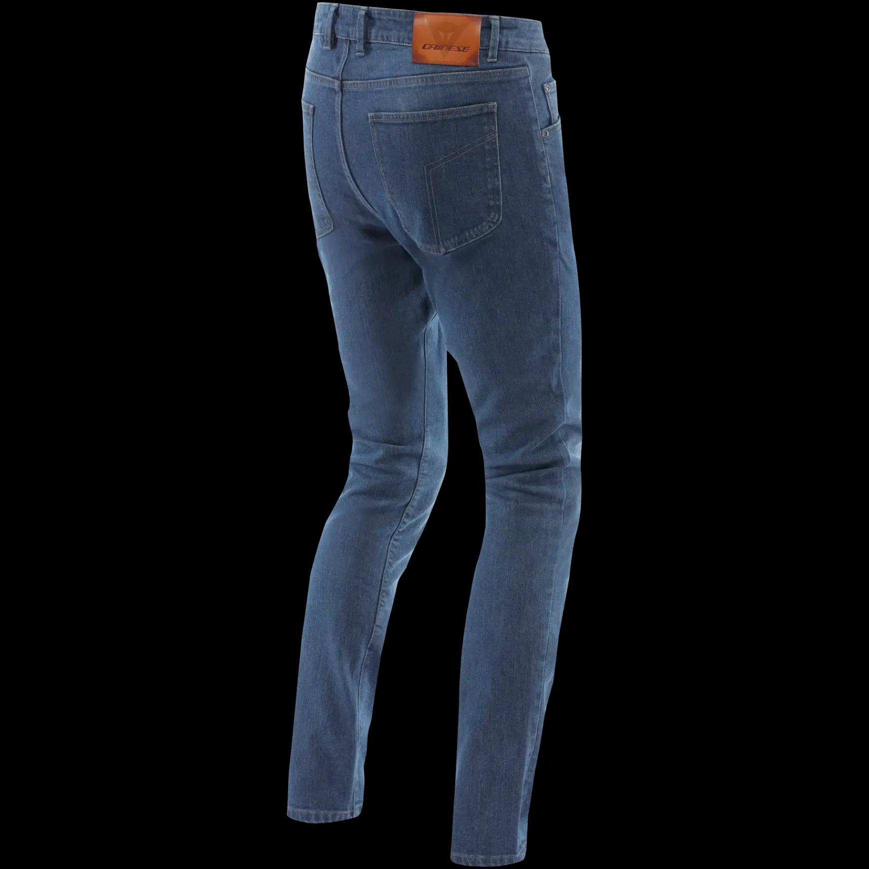 Dainese 5-POCKET DENIM SLIM - MOTORRADJEANS HERREN DEEP-BLUE Discount