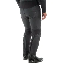 Dainese PONY 3 PERF. LEATHER PANTS BLACK-MATT Hot
