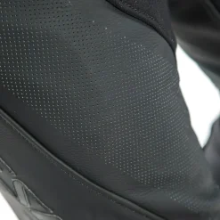 Dainese PONY 3 PERF. LEATHER PANTS BLACK-MATT Hot