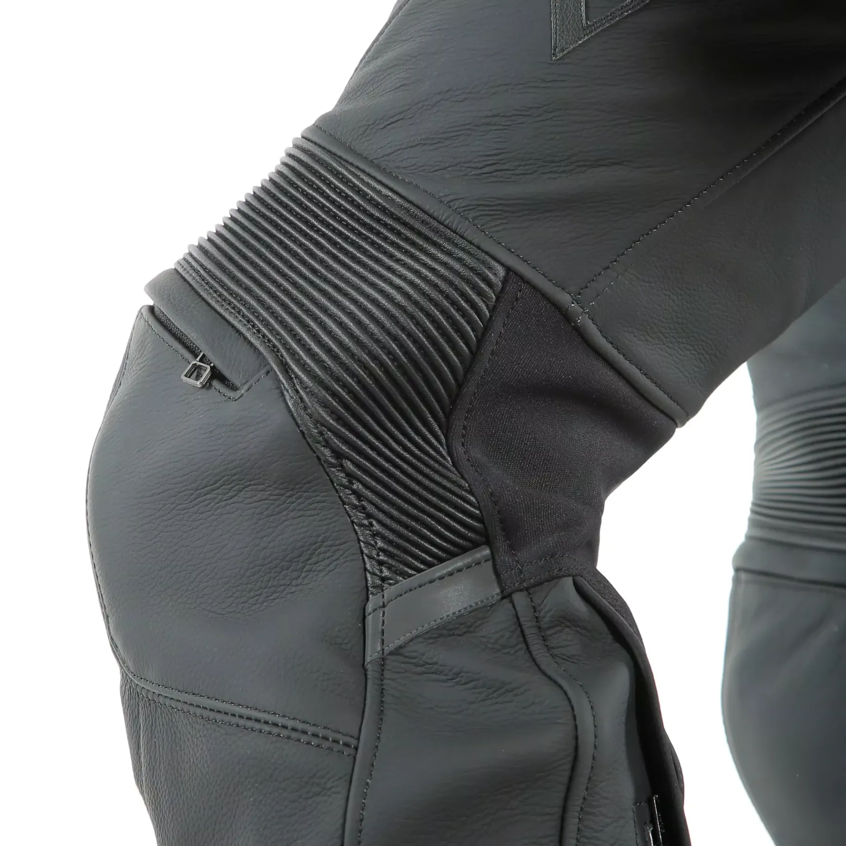 Dainese PONY 3 PERF. LEATHER PANTS BLACK-MATT Hot