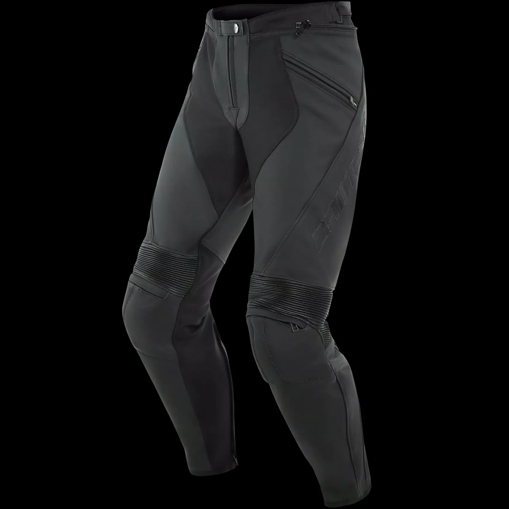 Dainese PONY 3 S/T LEATHER PANTS BLACK-MATT Hot
