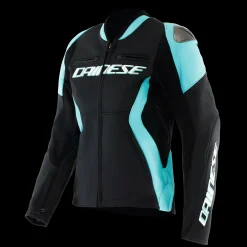 Dainese RACING 5 - DAMEN-MOTORSCHUTZJACKE AUS LEDER BLACK/WATER Discount
