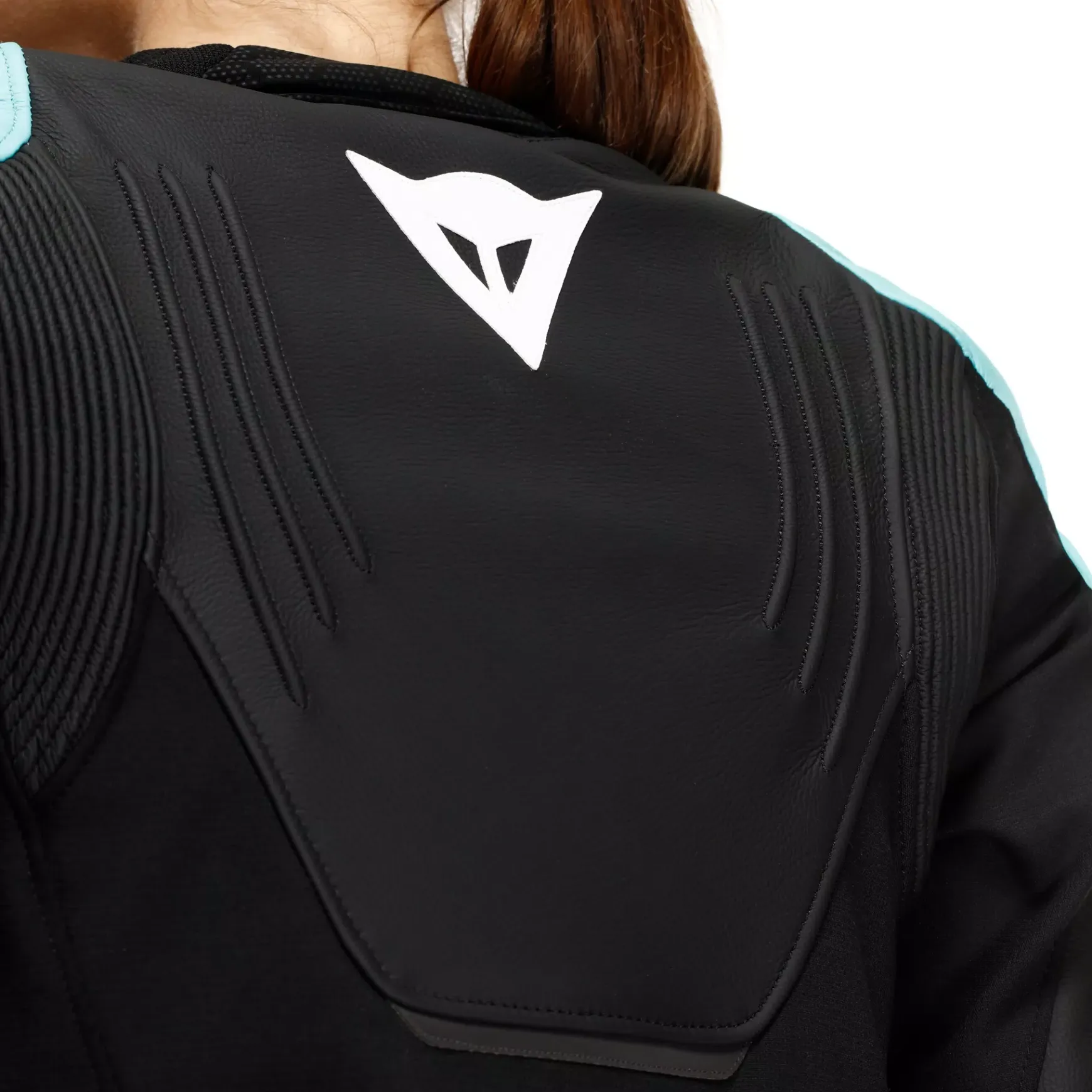 Dainese RACING 5 - DAMEN-MOTORSCHUTZJACKE AUS LEDER BLACK/WATER Discount