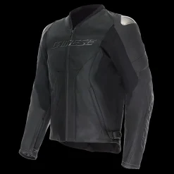 Dainese RACING 5 – PERFORIERTE LEDER-MOTORRADJACKE HERREN - GRÖSSE SHORT/TALL (S/T) BLACK/BLACK/BLACK Sale