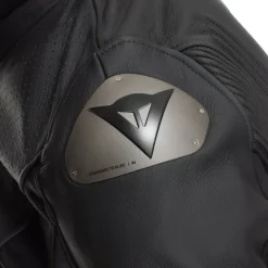 Dainese RACING 5 – PERFORIERTE LEDER-MOTORRADJACKE HERREN - GRÖSSE SHORT/TALL (S/T) BLACK/BLACK/BLACK Sale