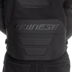 Dainese RACING 5 – PERFORIERTE LEDER-MOTORRADJACKE HERREN - GRÖSSE SHORT/TALL (S/T) BLACK/BLACK/BLACK Sale