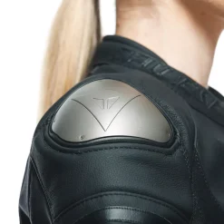 Dainese RAPIDA LADY LEATHER JACKET BLACK-MATT/BLACK-MATT/WHITE Online