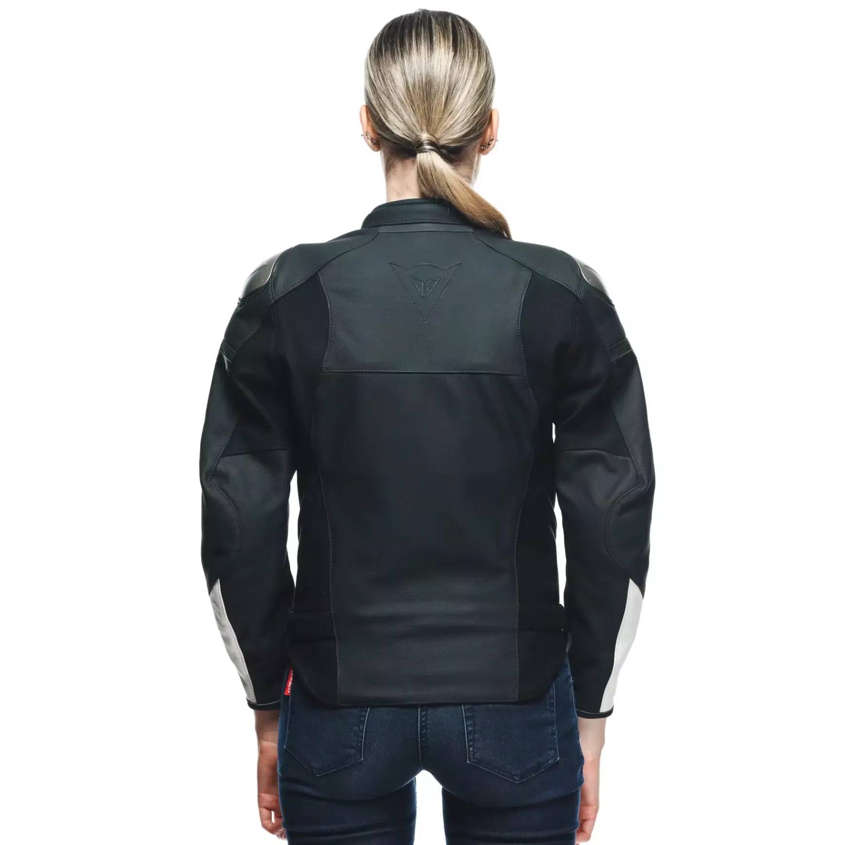 Dainese RAPIDA LADY LEATHER JACKET BLACK-MATT/BLACK-MATT/WHITE Online