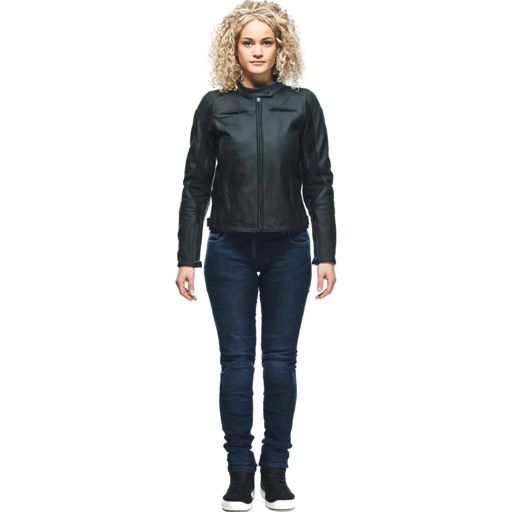 Dainese RAZON 2 LADY LEATHER JACKET BLACK Best