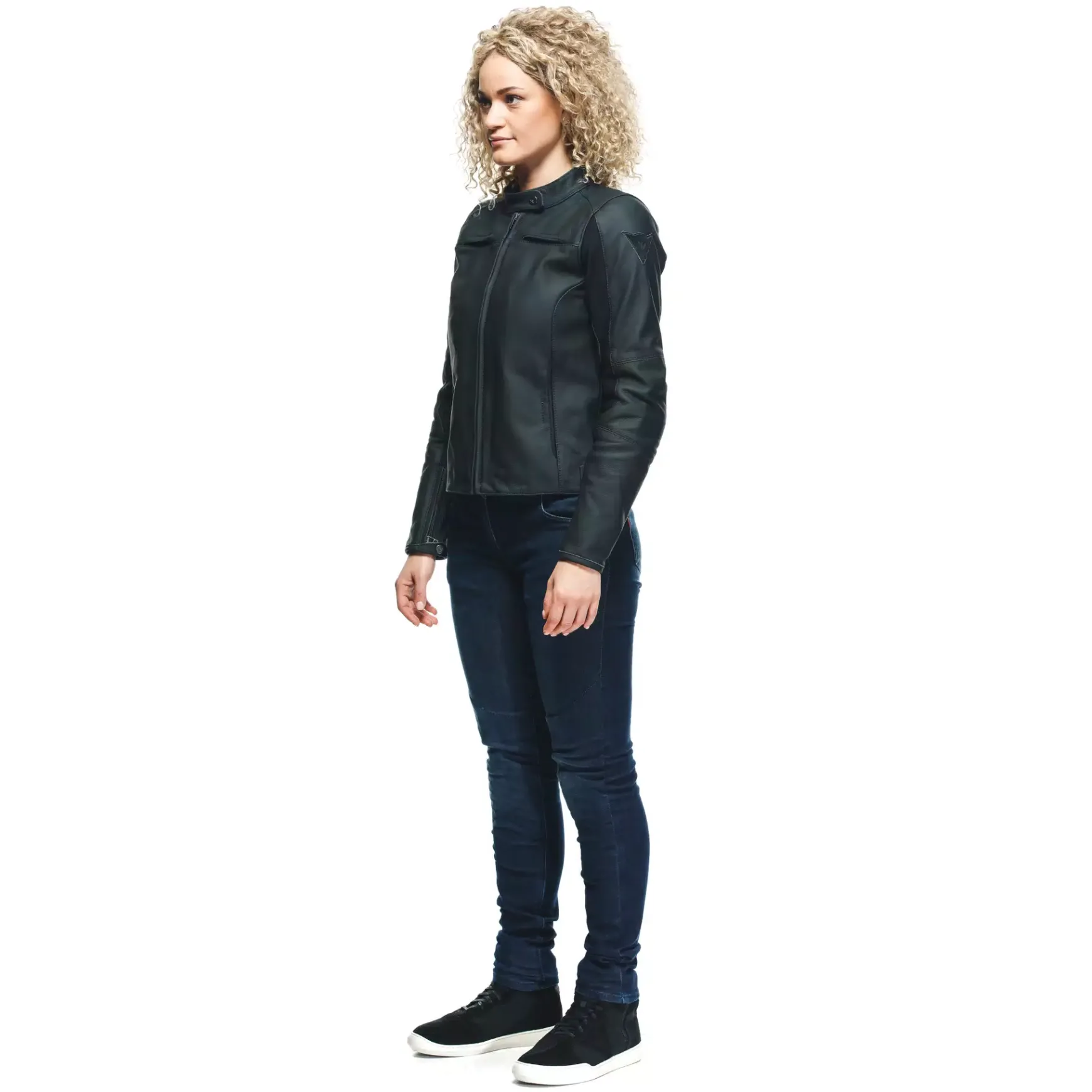Dainese RAZON 2 LADY LEATHER JACKET BLACK Best