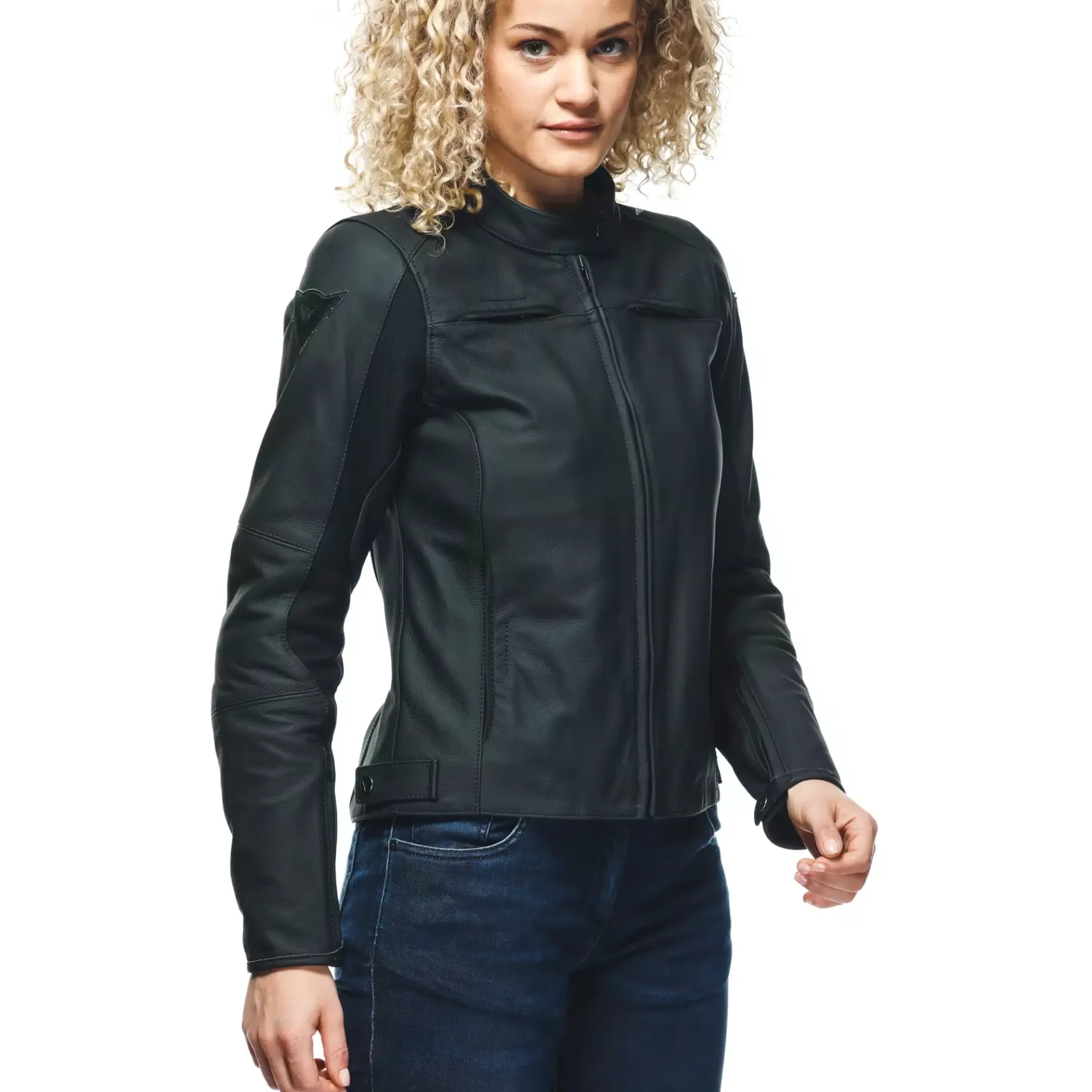 Dainese RAZON 2 LADY LEATHER JACKET BLACK Best