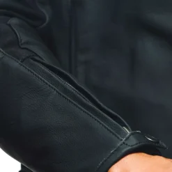 Dainese RAZON 2 LEATHER JACKET BLACK Discount
