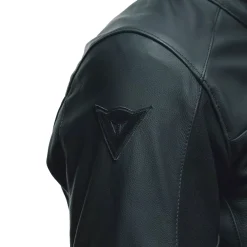 Dainese RAZON 2 LEATHER JACKET BLACK Discount